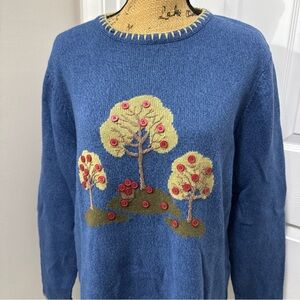 Vintage Apple Tree Sweater
